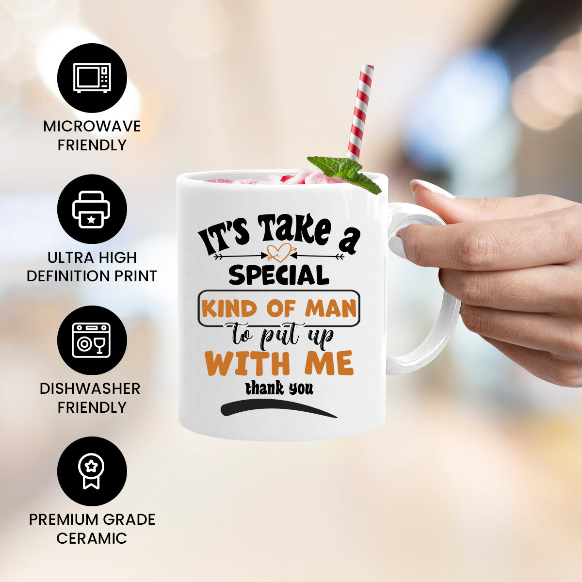 Special Kind of Man Mug | Funny Valentine’s Gift