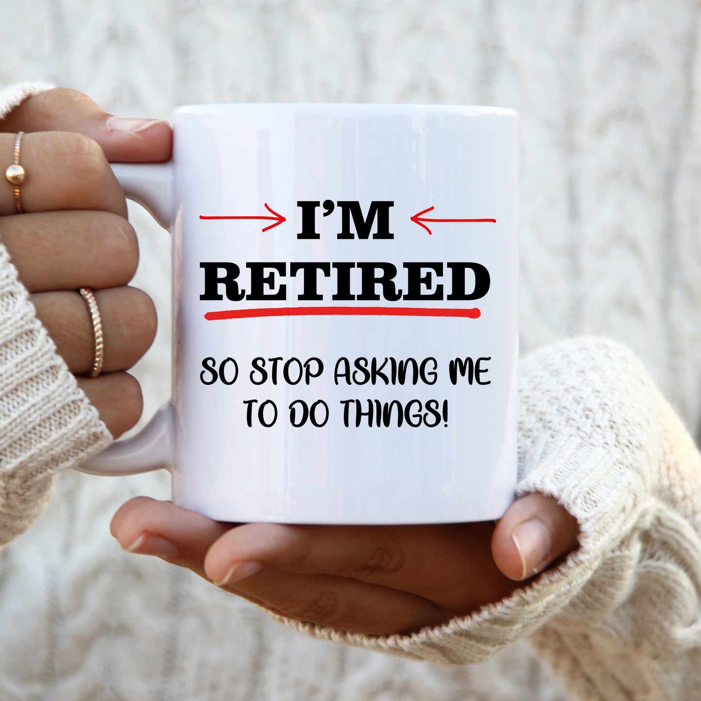 I'm Retired - Retirement Mug