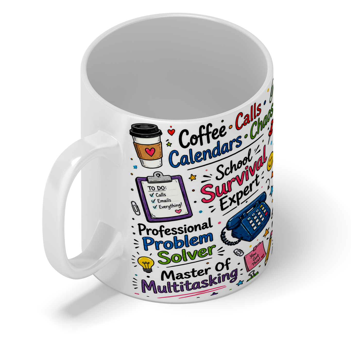 Personalised School Secretary Mug | Custom Name Secretary Gift | School Office Appreciation Mug