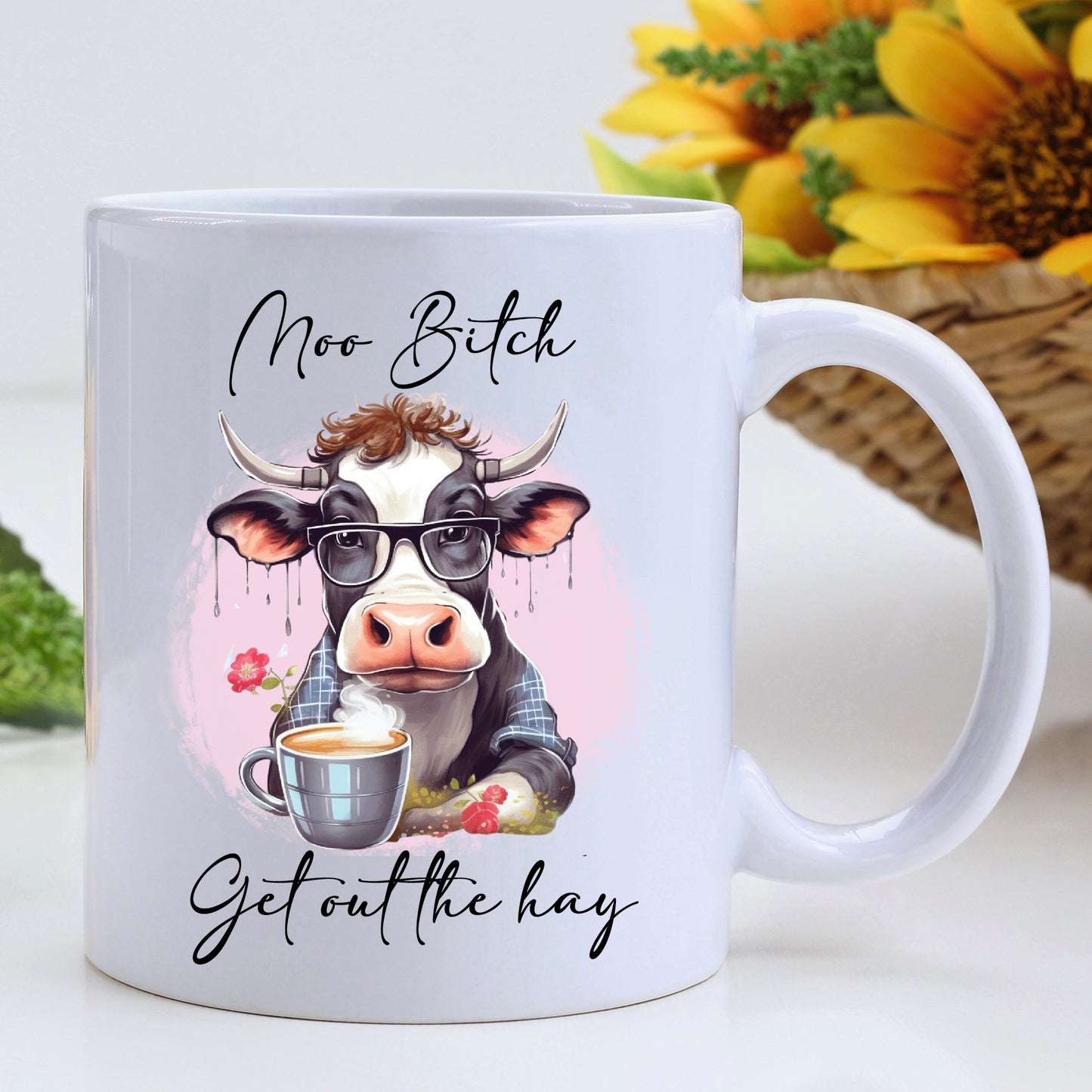 Moo Bitch - Cow Mug