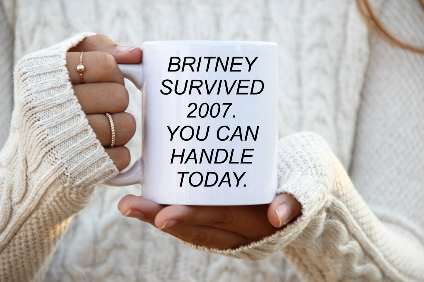 Britney Survived 2007 - Office Mug