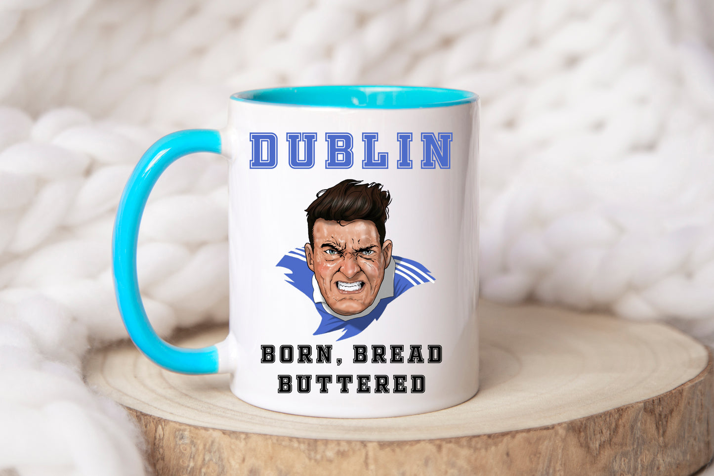 Dublin Born Bread Buttered- Hurling Mug