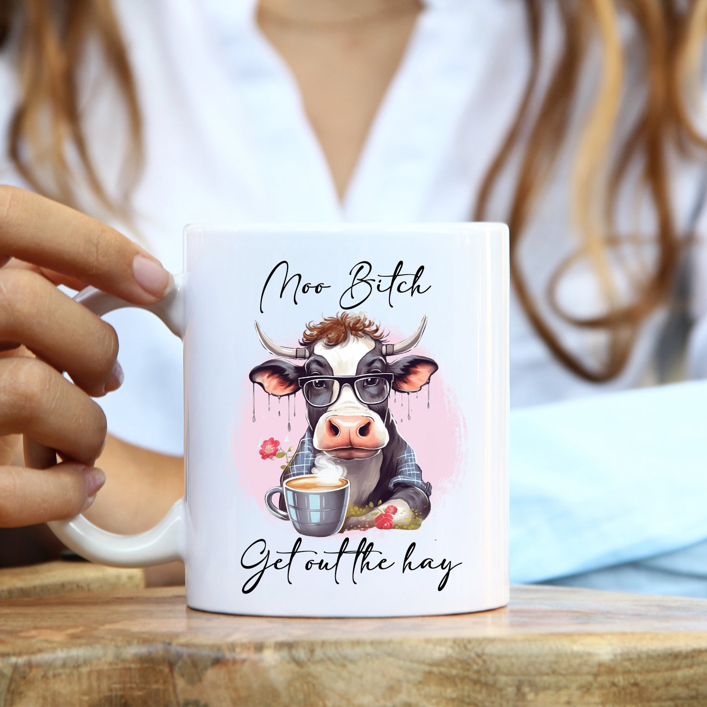 Moo Bitch - Cow Mug
