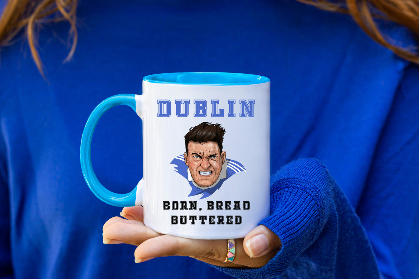 Dublin Born Bread Buttered- Hurling Mug