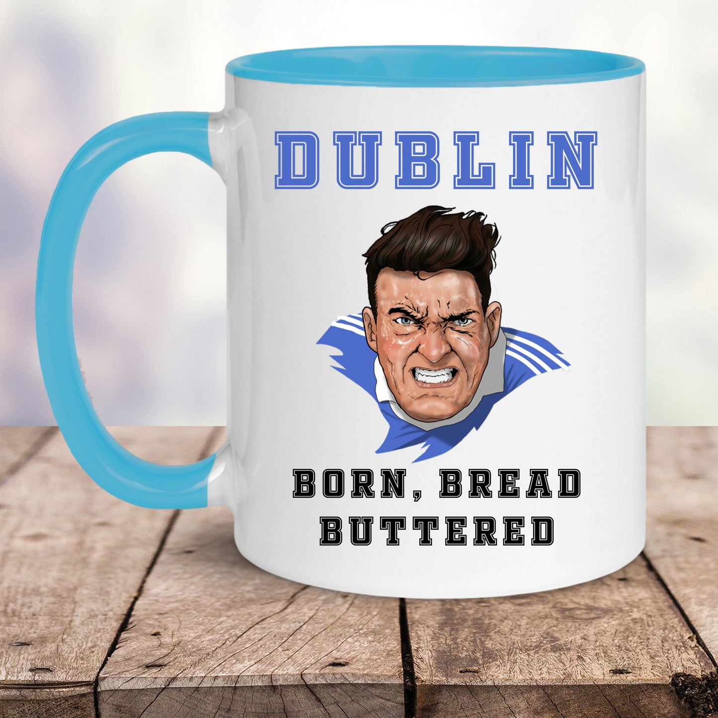 Dublin Born Bread Buttered- Hurling Mug