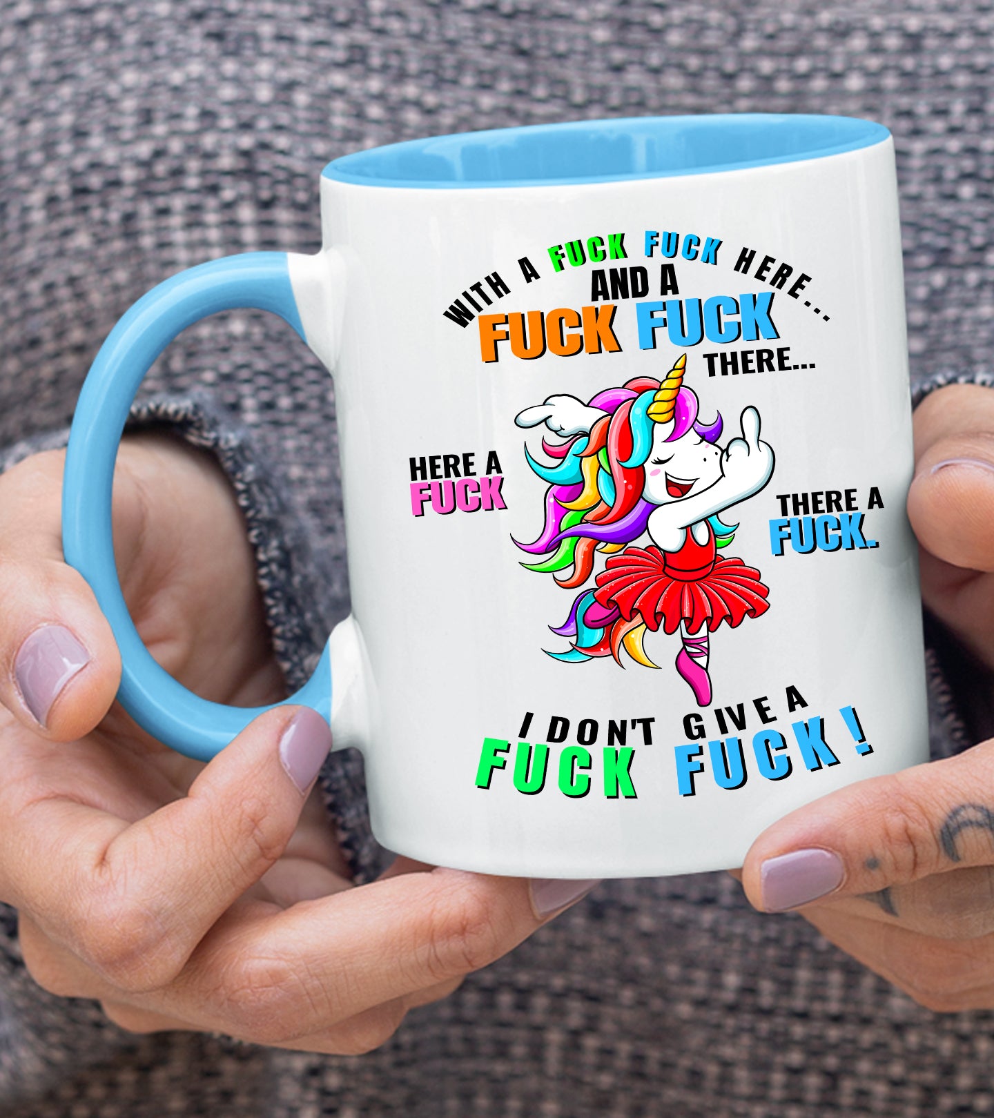 Rude Unicorn Mug