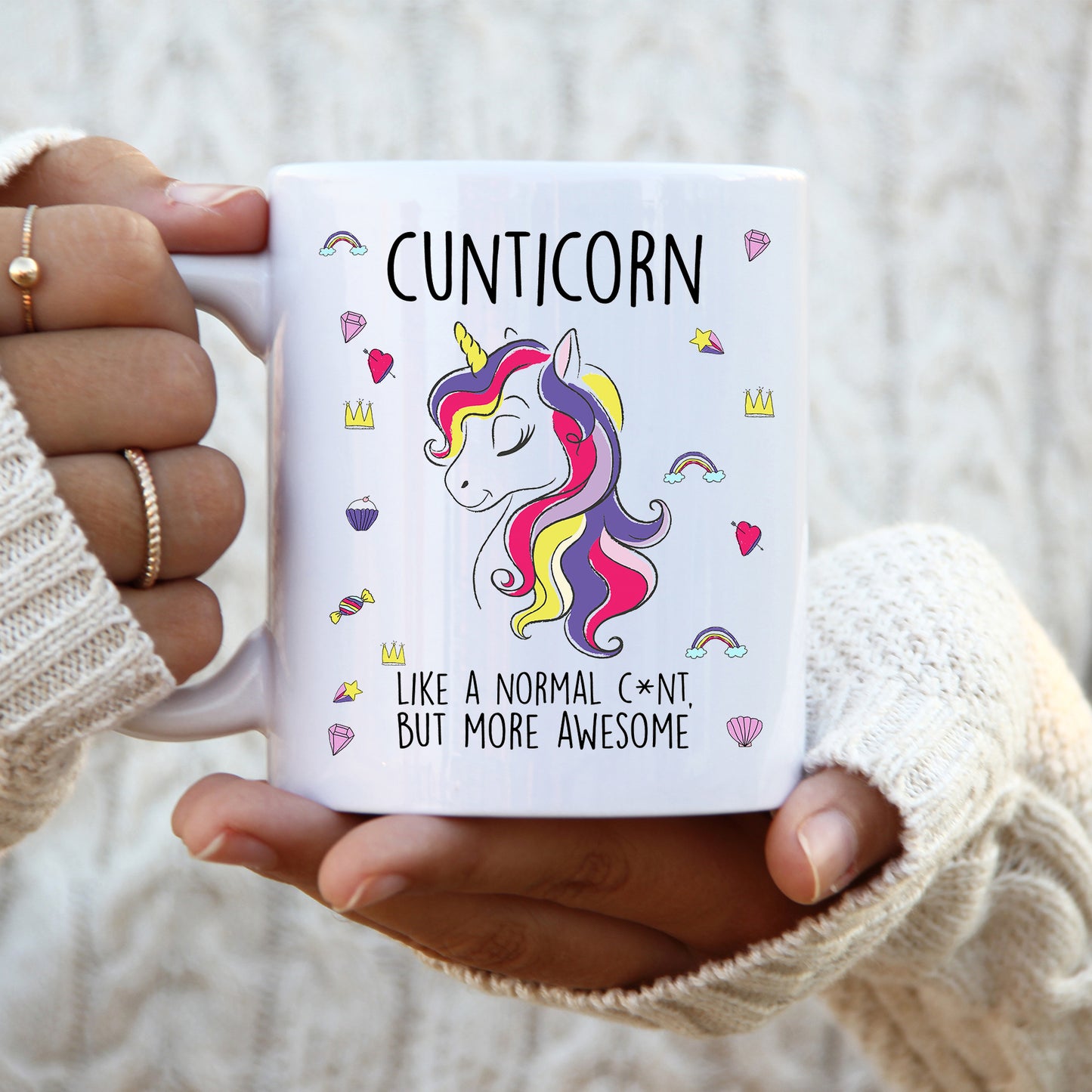 C**ticorn Unicorn Mug | Crude Mug