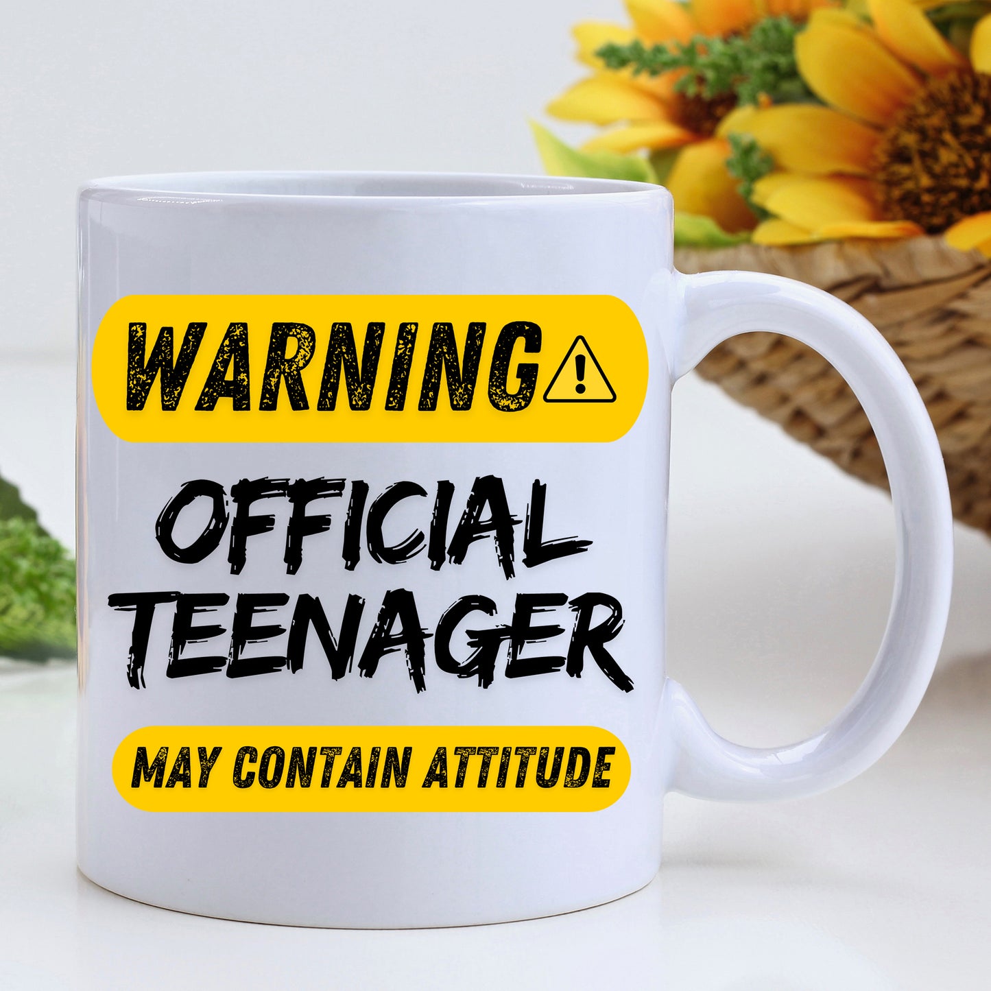 Warning Official Teenager Mug
