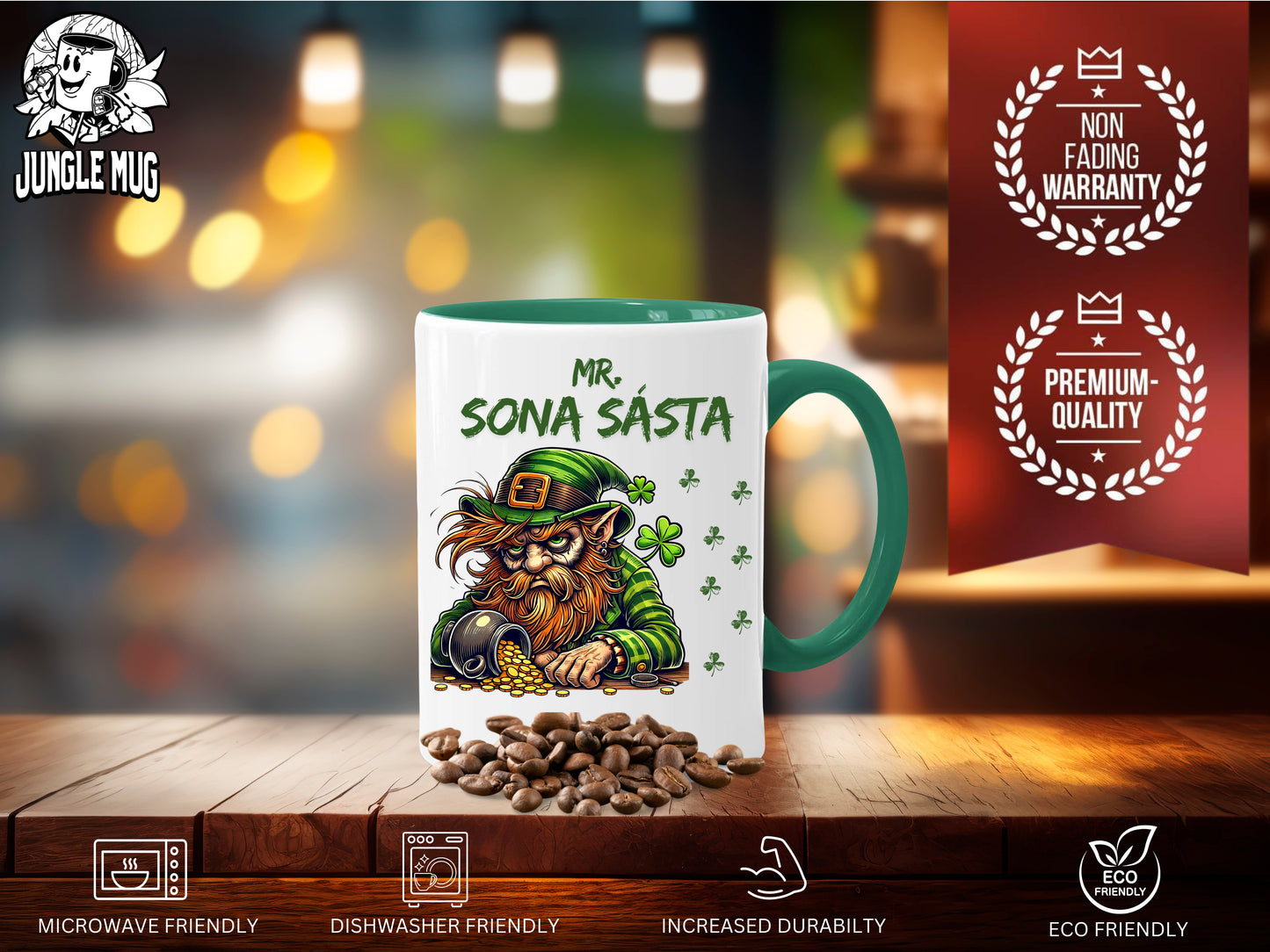 Mr. Sona Sásta | As Gaeilge Mug
