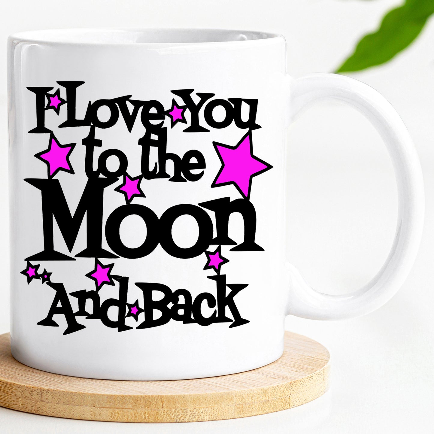 I Love You to the Moon and Back Mug | Romantic Valentine’s Gift