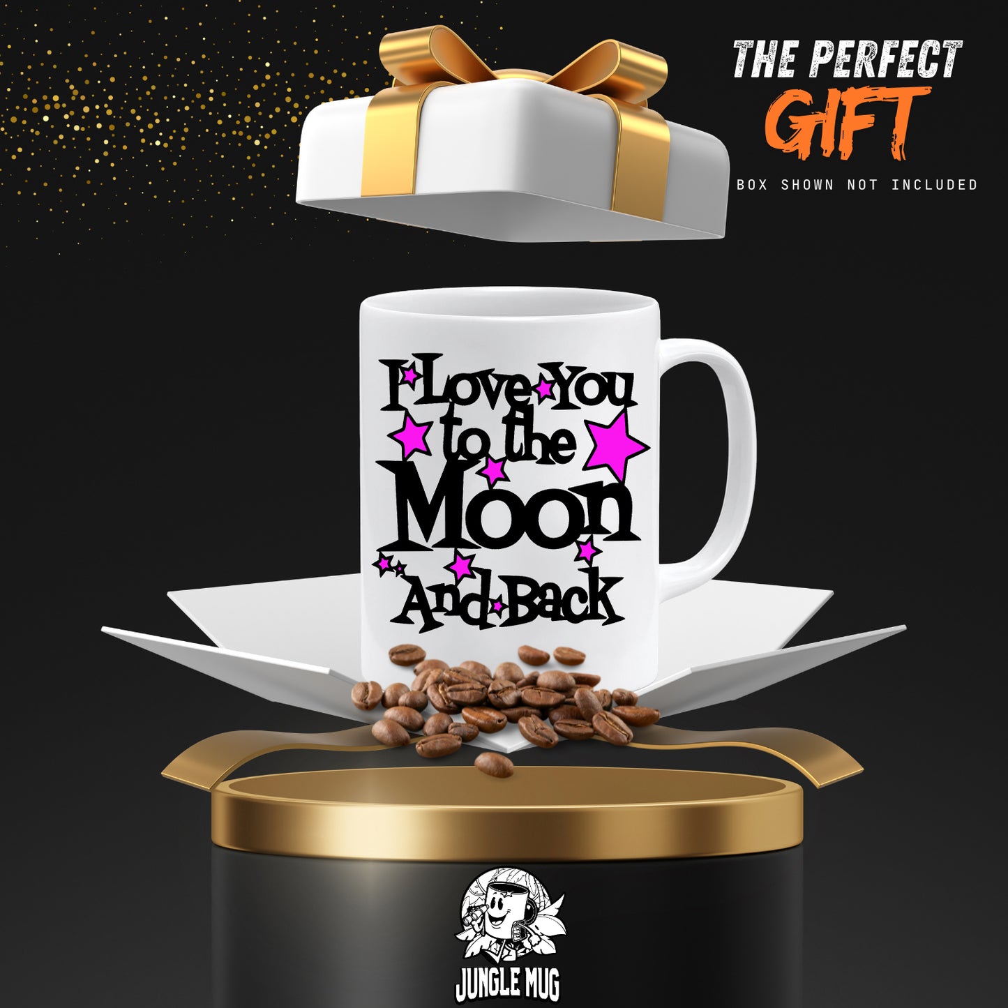 I Love You to the Moon and Back Mug | Romantic Valentine’s Gift