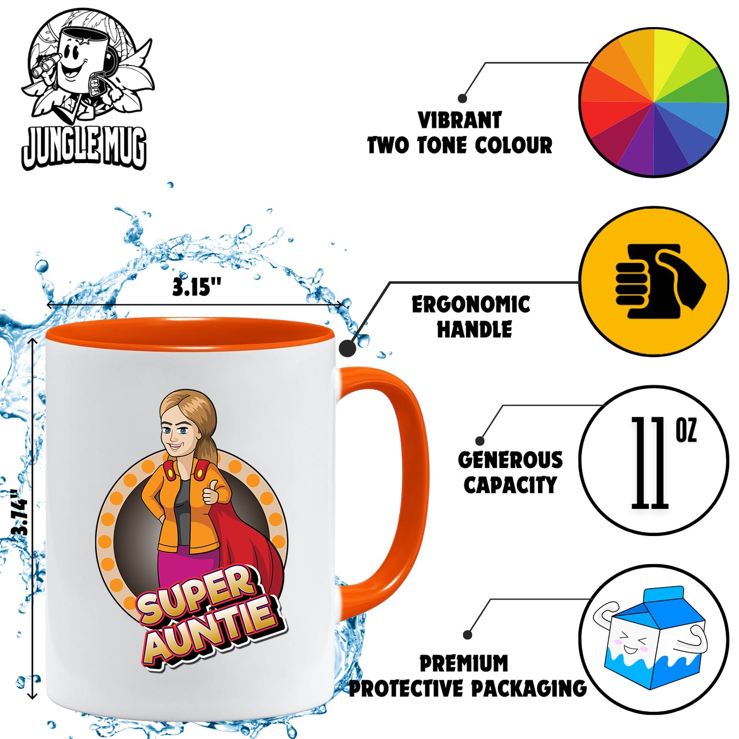 Super Auntie - Auntie Mug