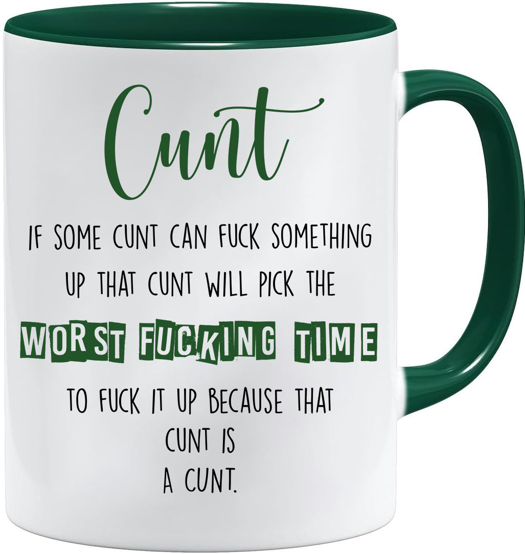 Definition of a C*NT - Rude Mug