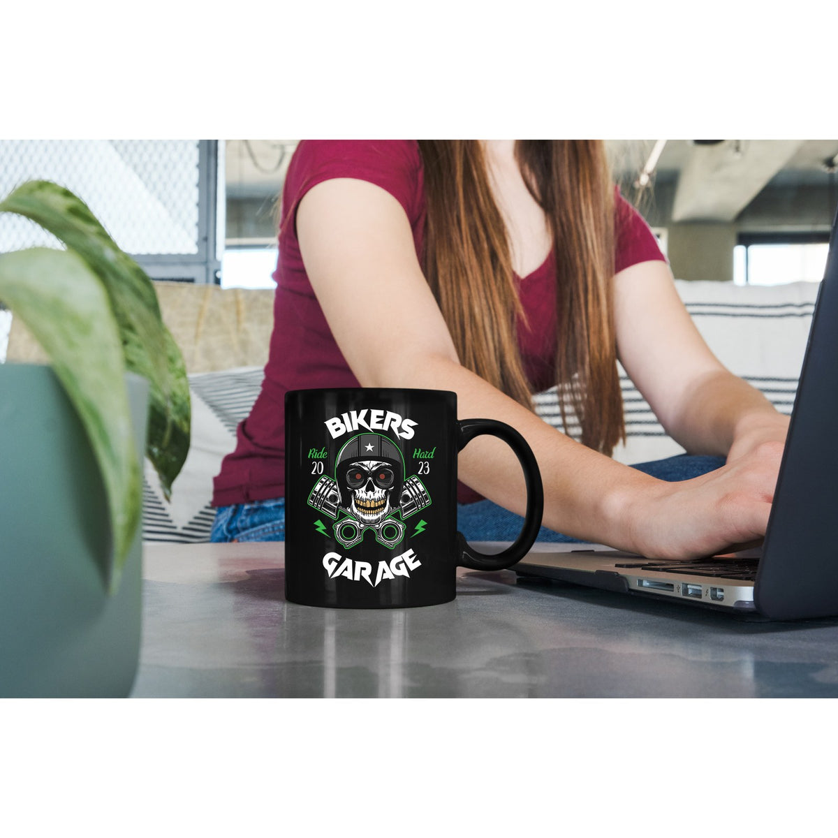 Bikers Garage Mug