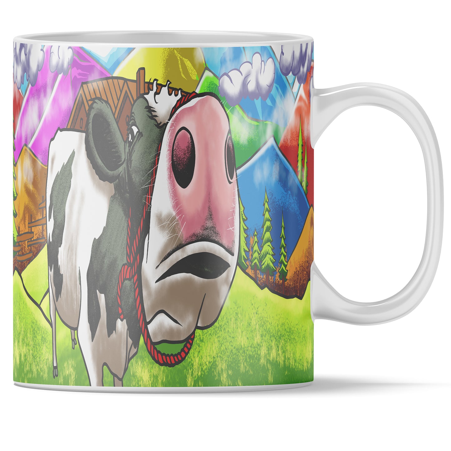 Farm Animals Novelty Mug Set