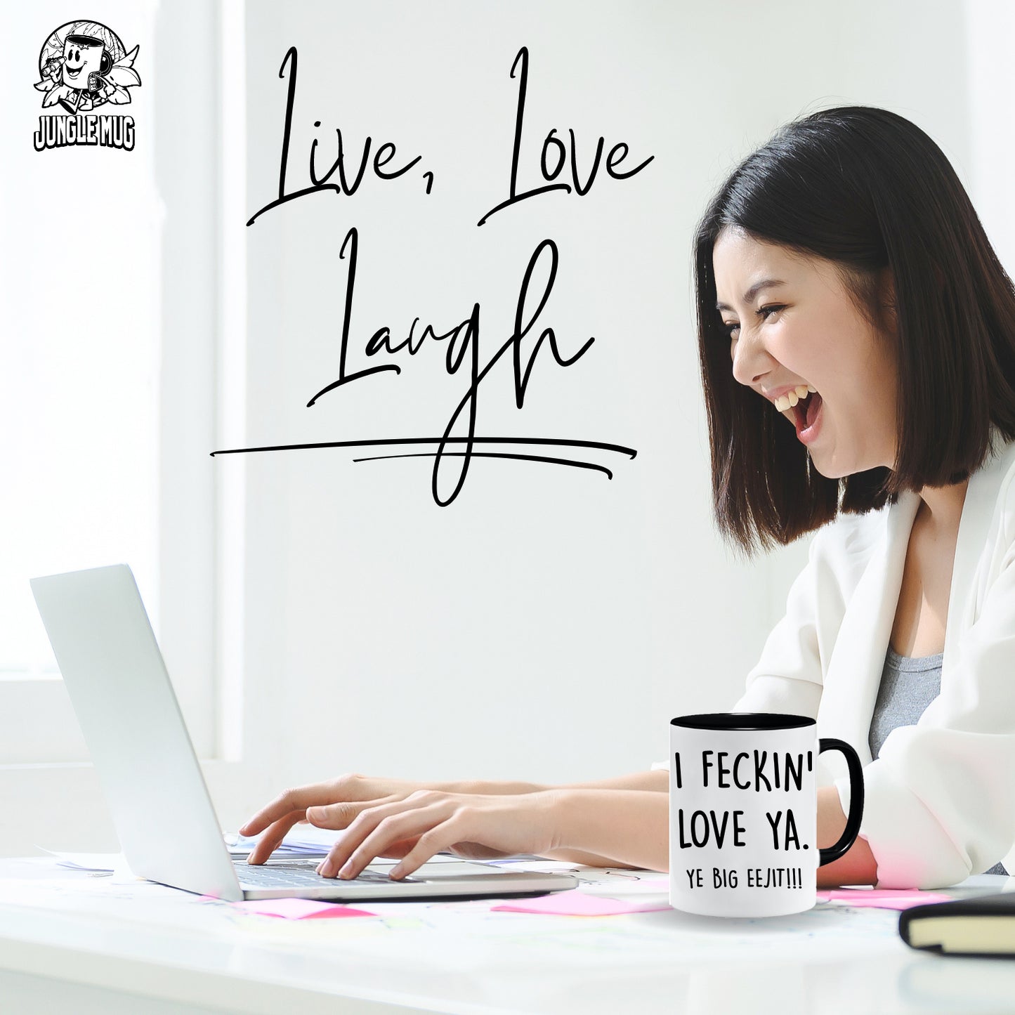 I Feckin’ Love Ya Mug | Funny Irish Valentine’s Gift