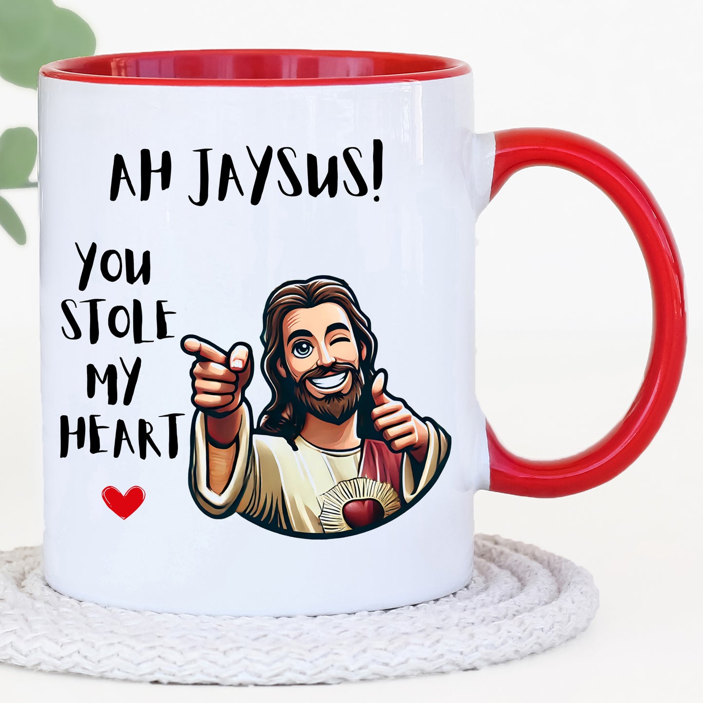 Ah Jaysus Mug | Funny Irish Valentine’s Gift