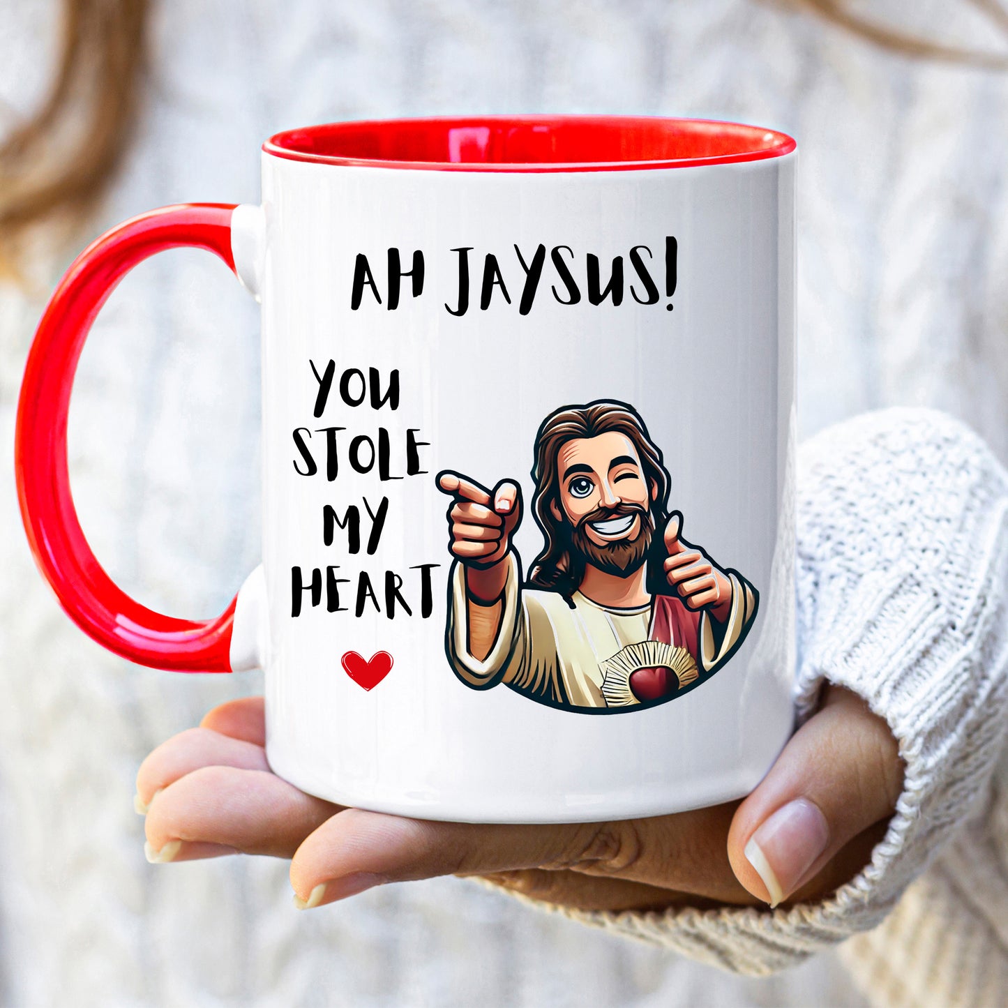 Ah Jaysus Mug | Funny Irish Valentine’s Gift