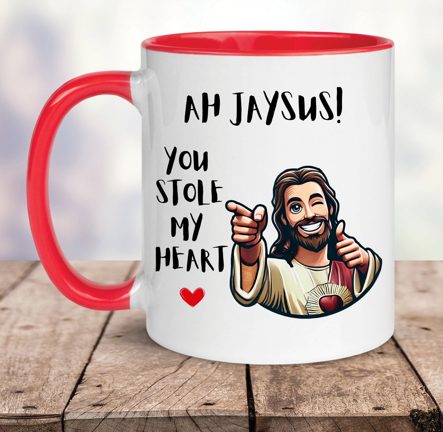 Ah Jaysus Mug | Funny Irish Valentine’s Gift