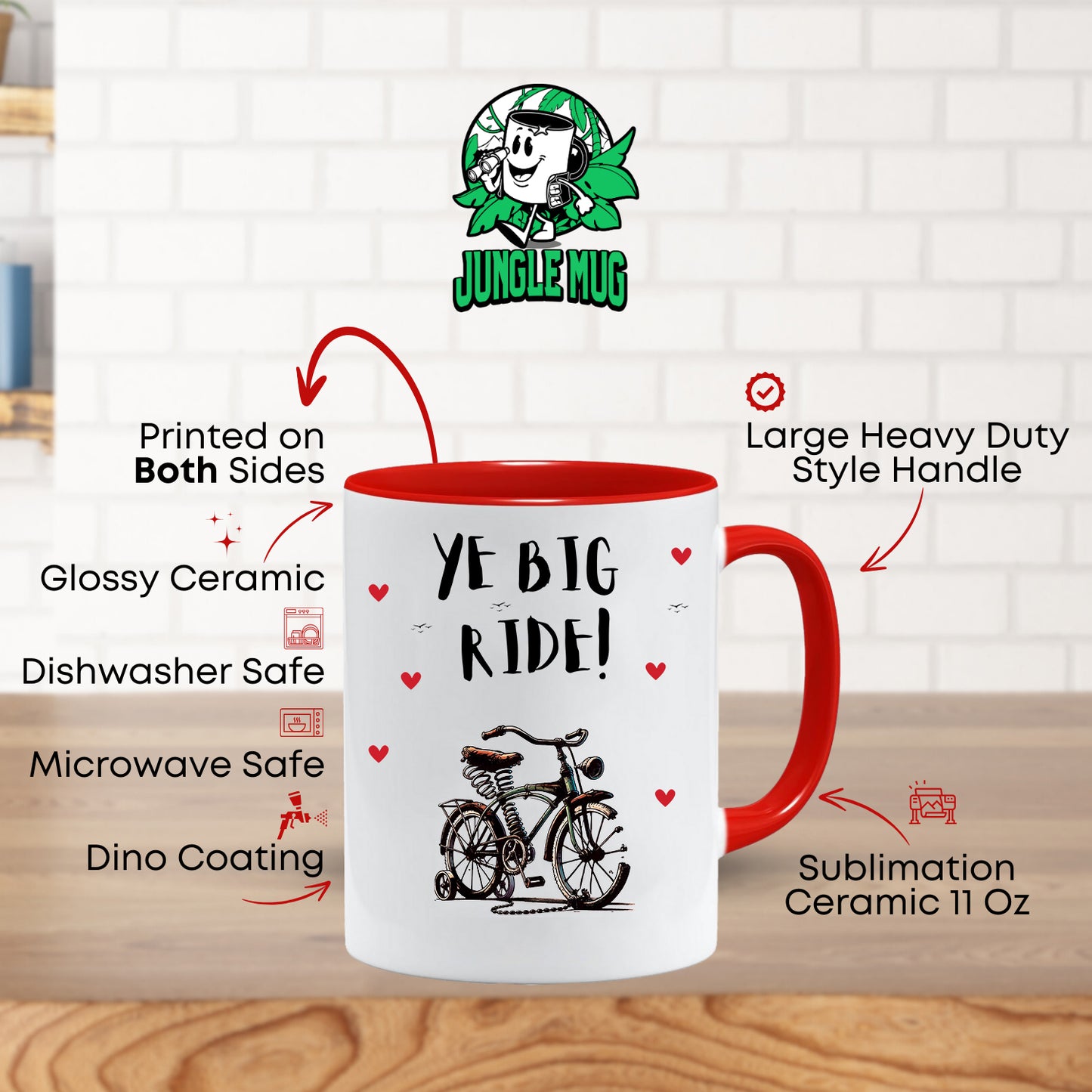 Ye Big Ride Mug | Funny Valentine’s Gift