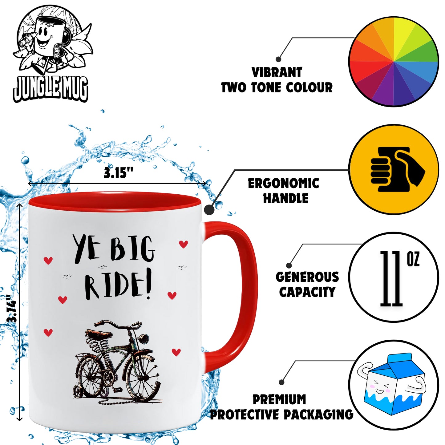 Ye Big Ride Mug | Funny Valentine’s Gift