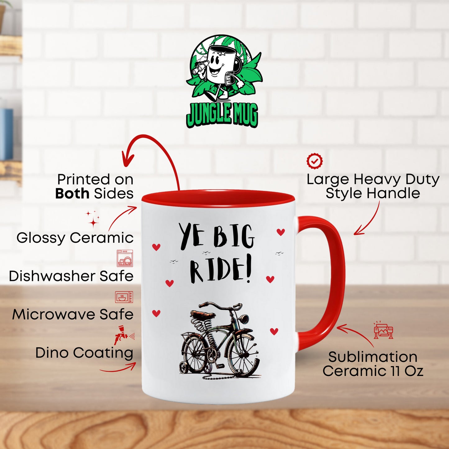 Ye Big Ride Mug | Funny Valentine’s Gift