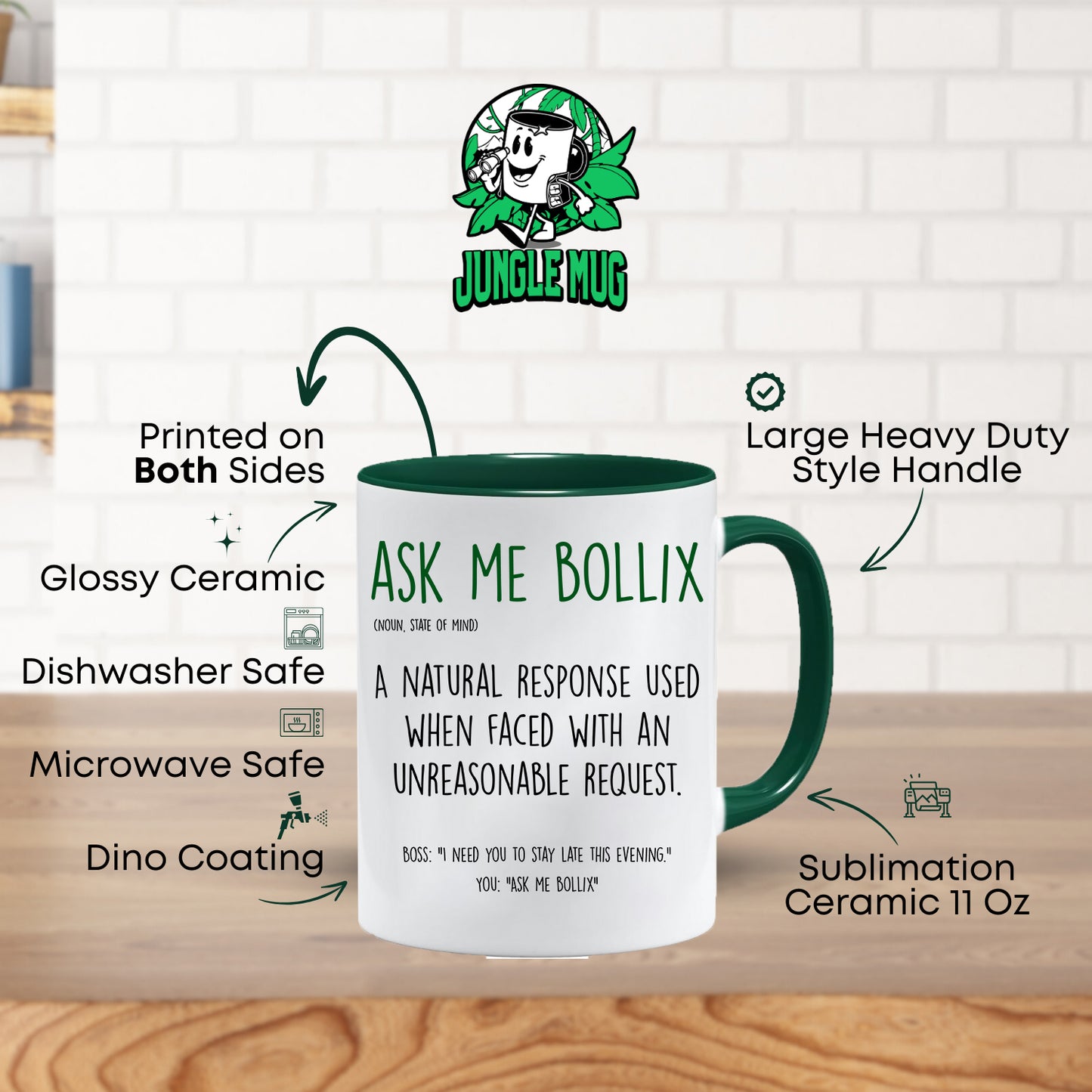 Ask me Bollix Mug