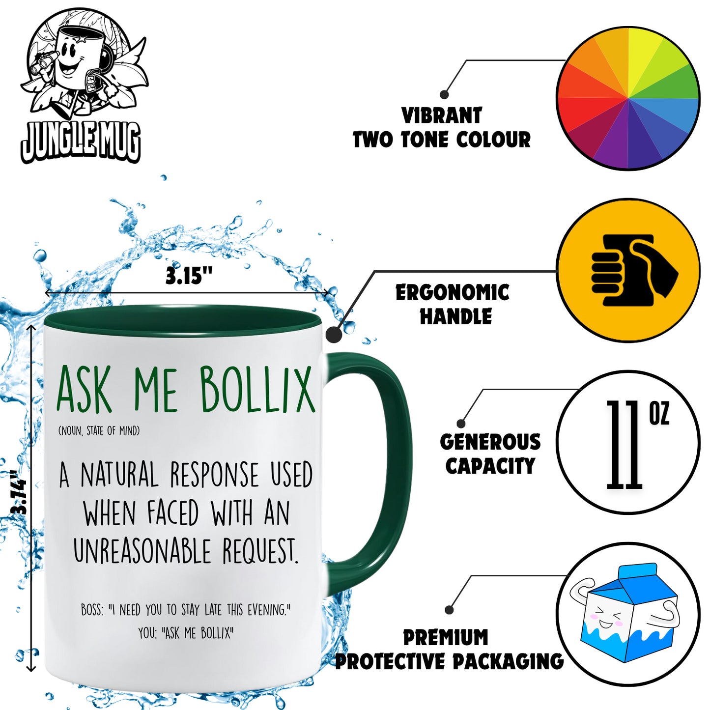 Ask me Bollix Mug