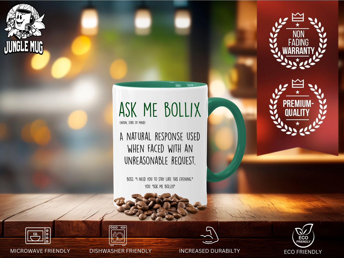 Ask me Bollix Mug