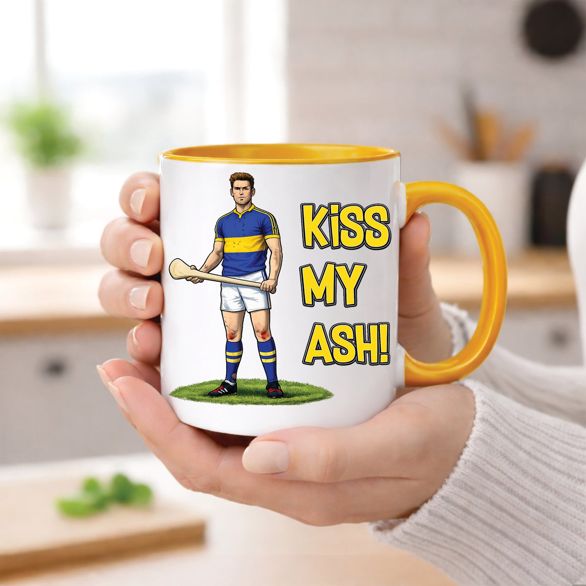 Tipperary Hurling Mug | Kiss My Ash Funny Tipp Gift