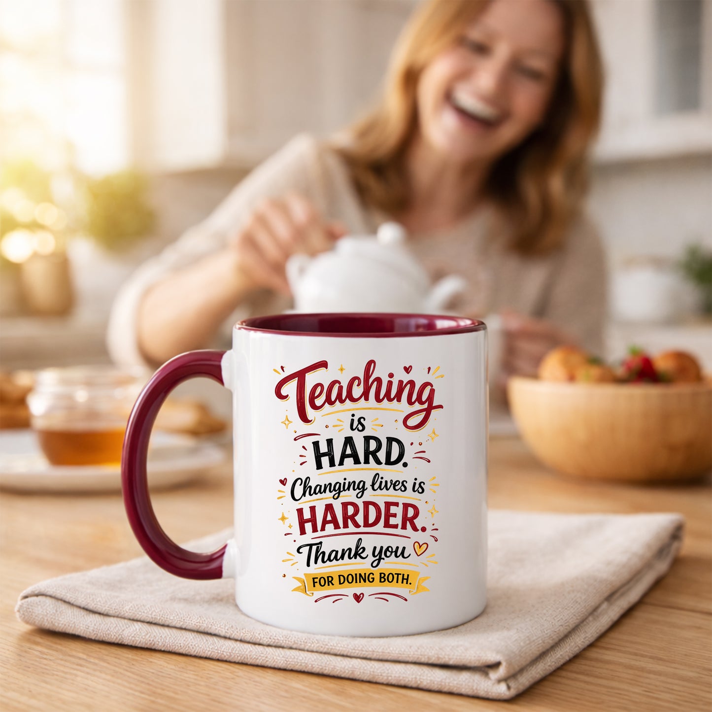 Teacher Mug | Teaching Is Hard Funny Teacher Gift
