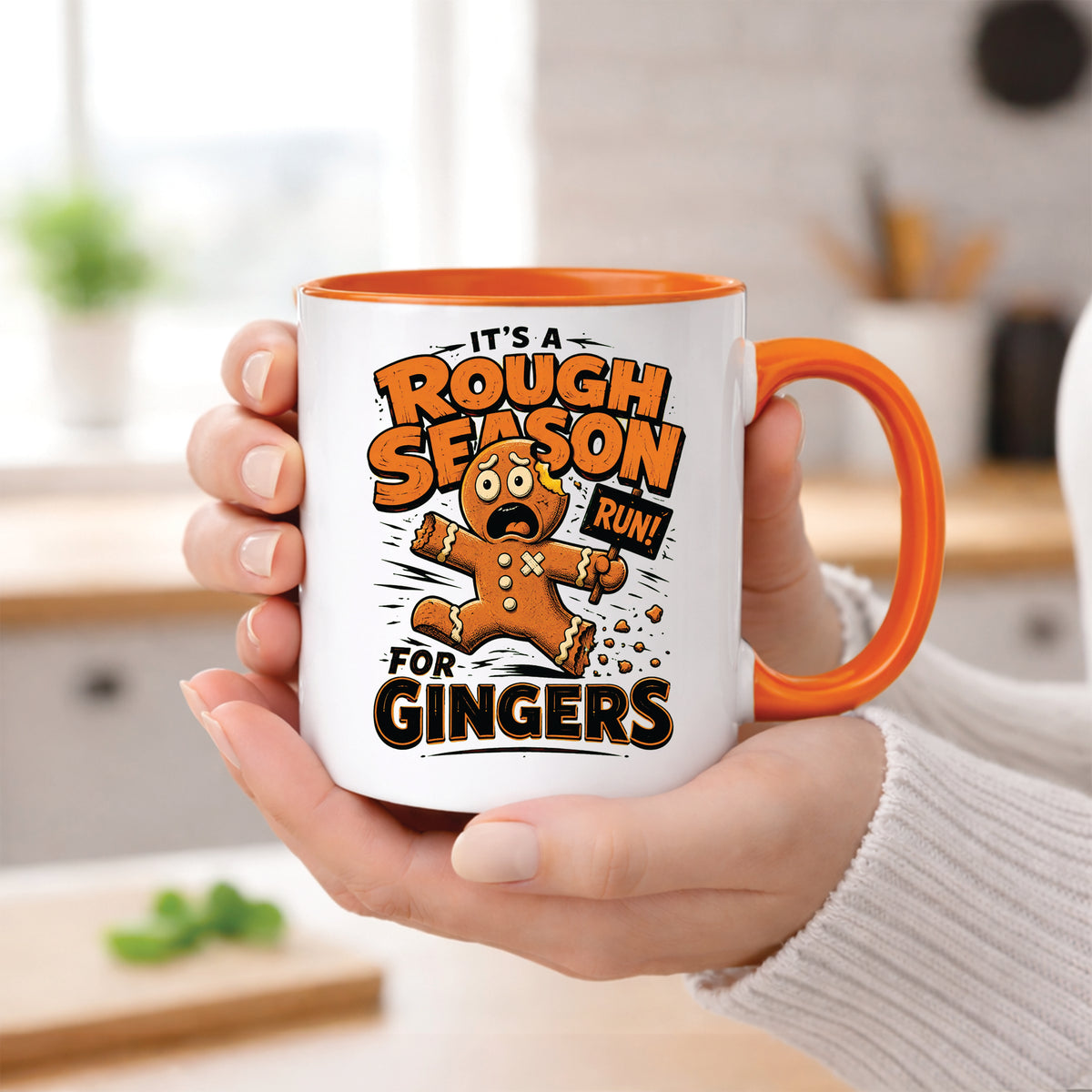 Rough Season For Gingers Mug | Funny Gingerbread Christmas Mug