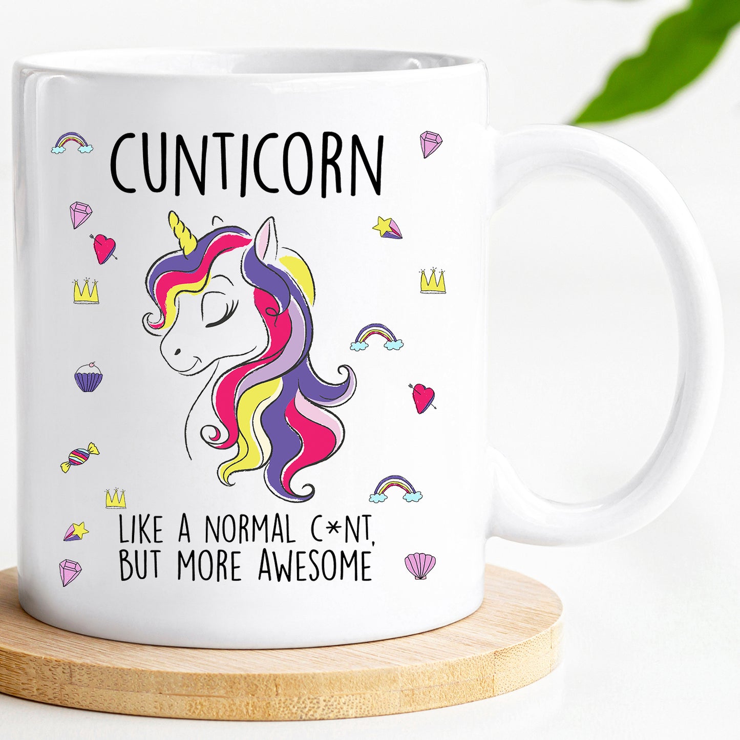 C**ticorn Unicorn Mug | Crude Mug