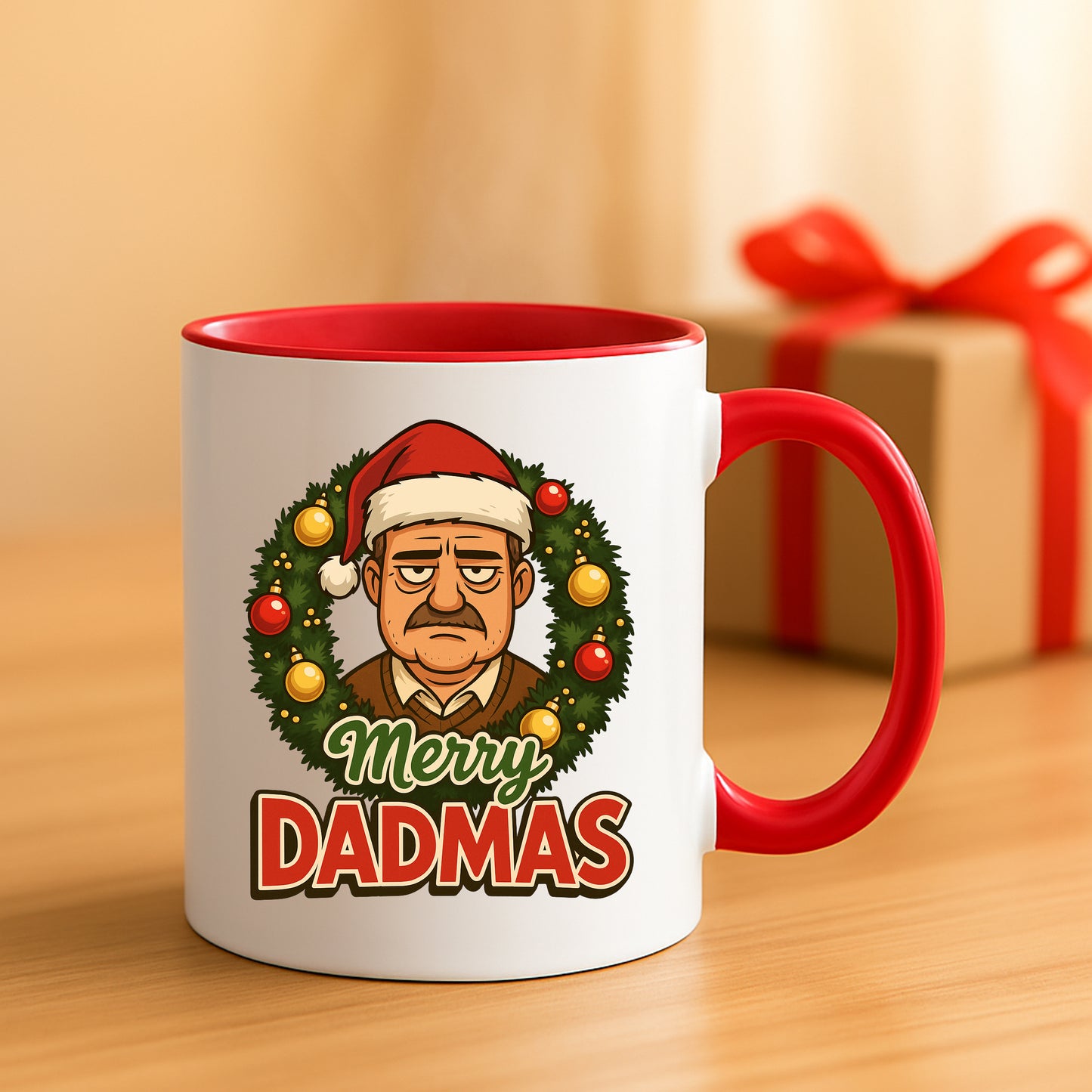 Merry Dadmus - Christmas Mug