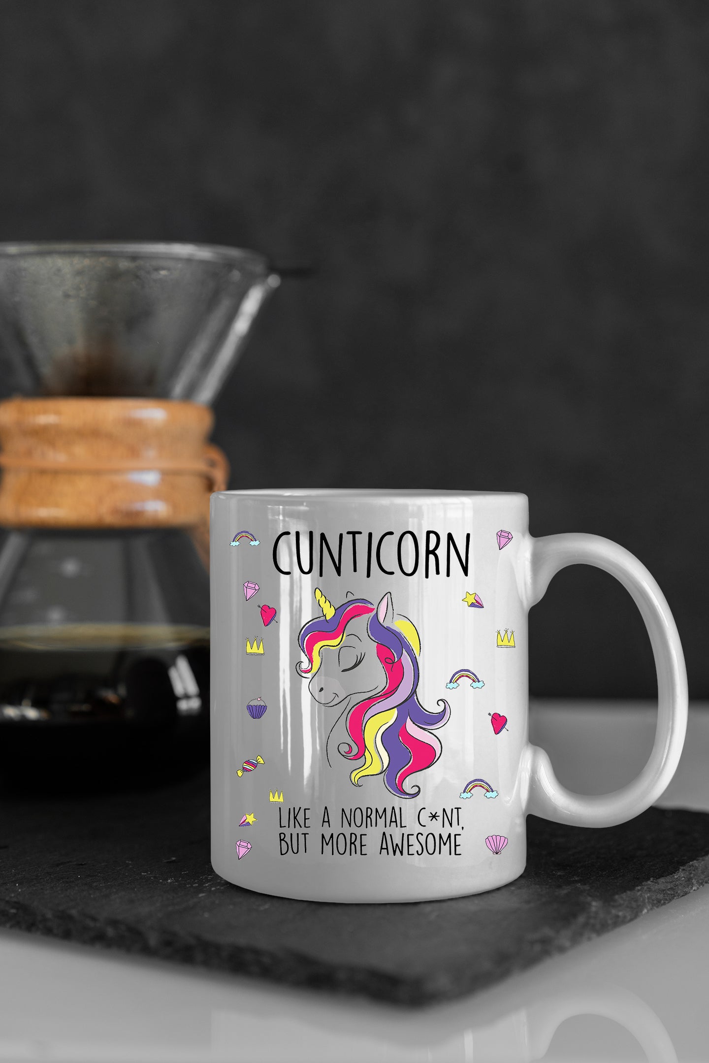 C**ticorn Unicorn Mug | Crude Mug
