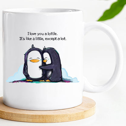 I Love You a Lottle Mug – Cute Valentine's Gift – Gift for Your Partner