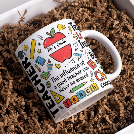 Personalised Teacher Mug | Thank You Teacher Gift Ireland