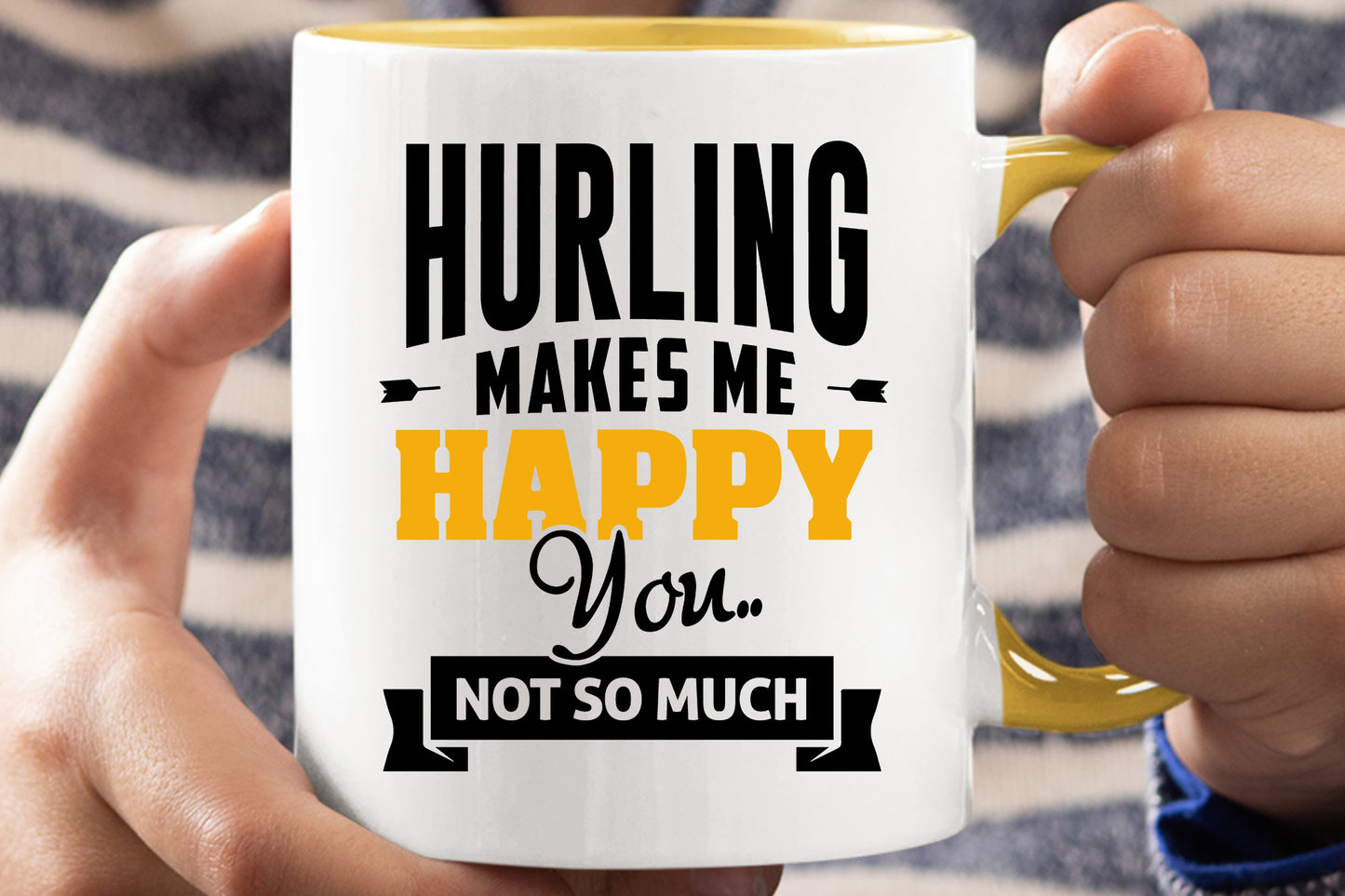 Hurling Makes me happy - Hurling Mug