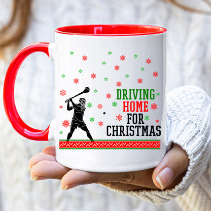 Driving Home Hurling - Christmas Mug