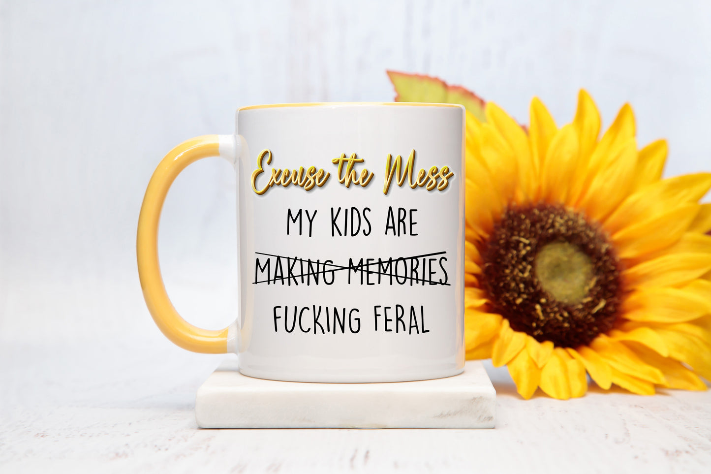 Excuse the Mess - Parenting Mug
