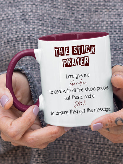 The Stick Prayer Mug