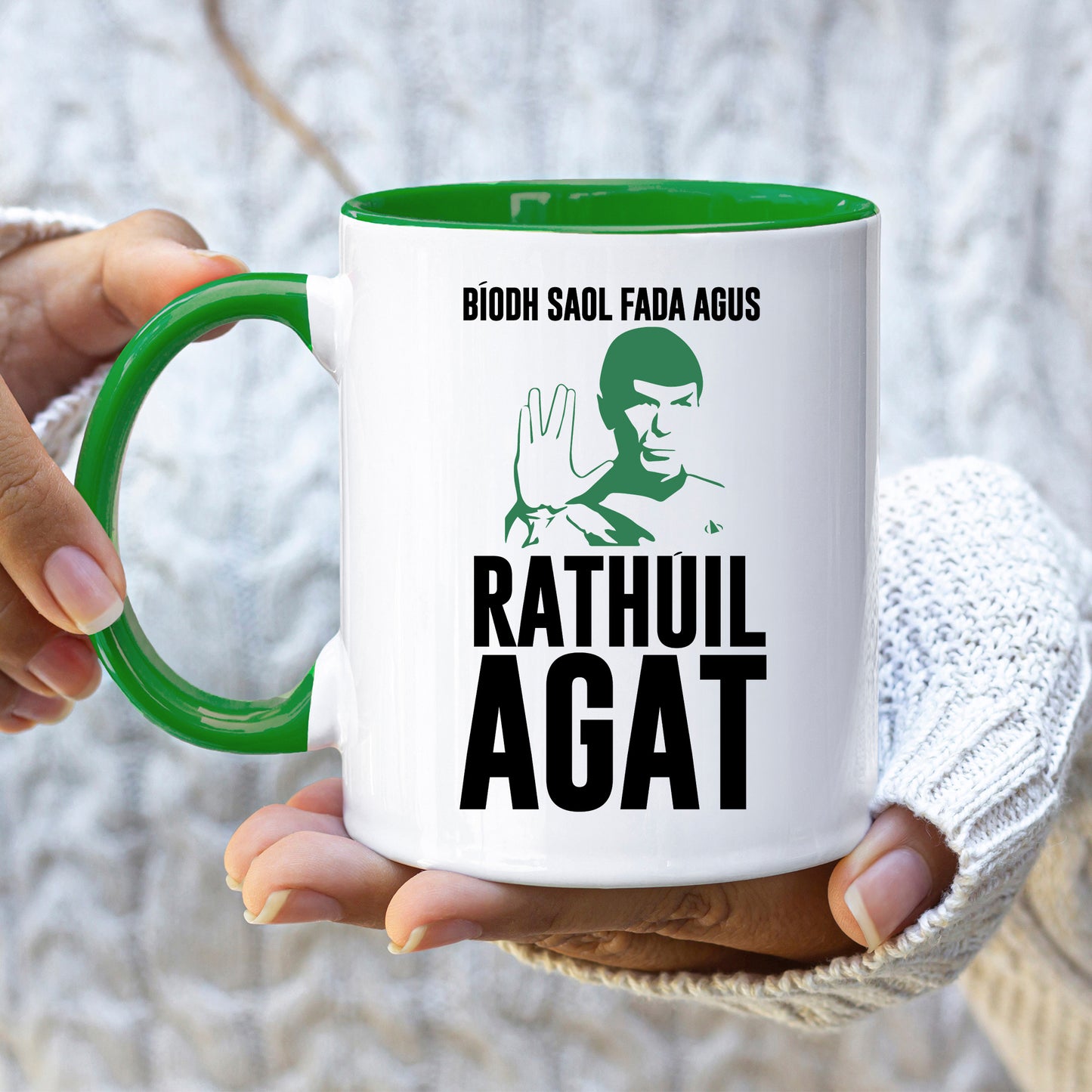 Spock | As Gaeilge Mug