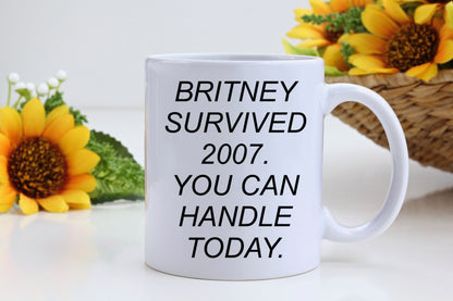 Britney Survived 2007 - Office Mug