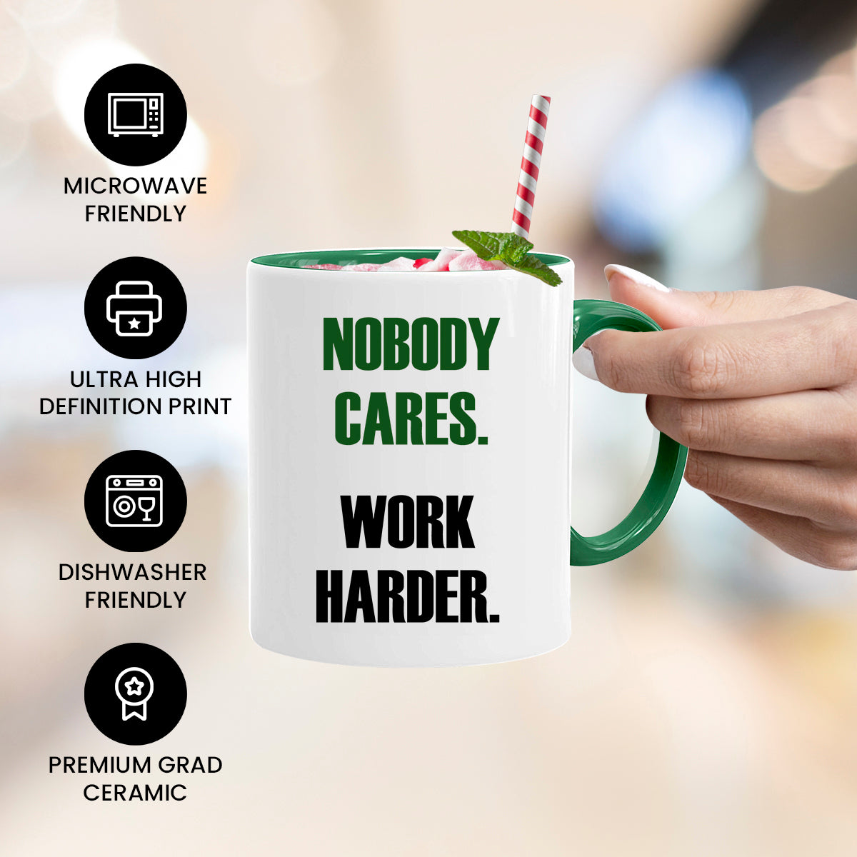 Work harder - Work Mug