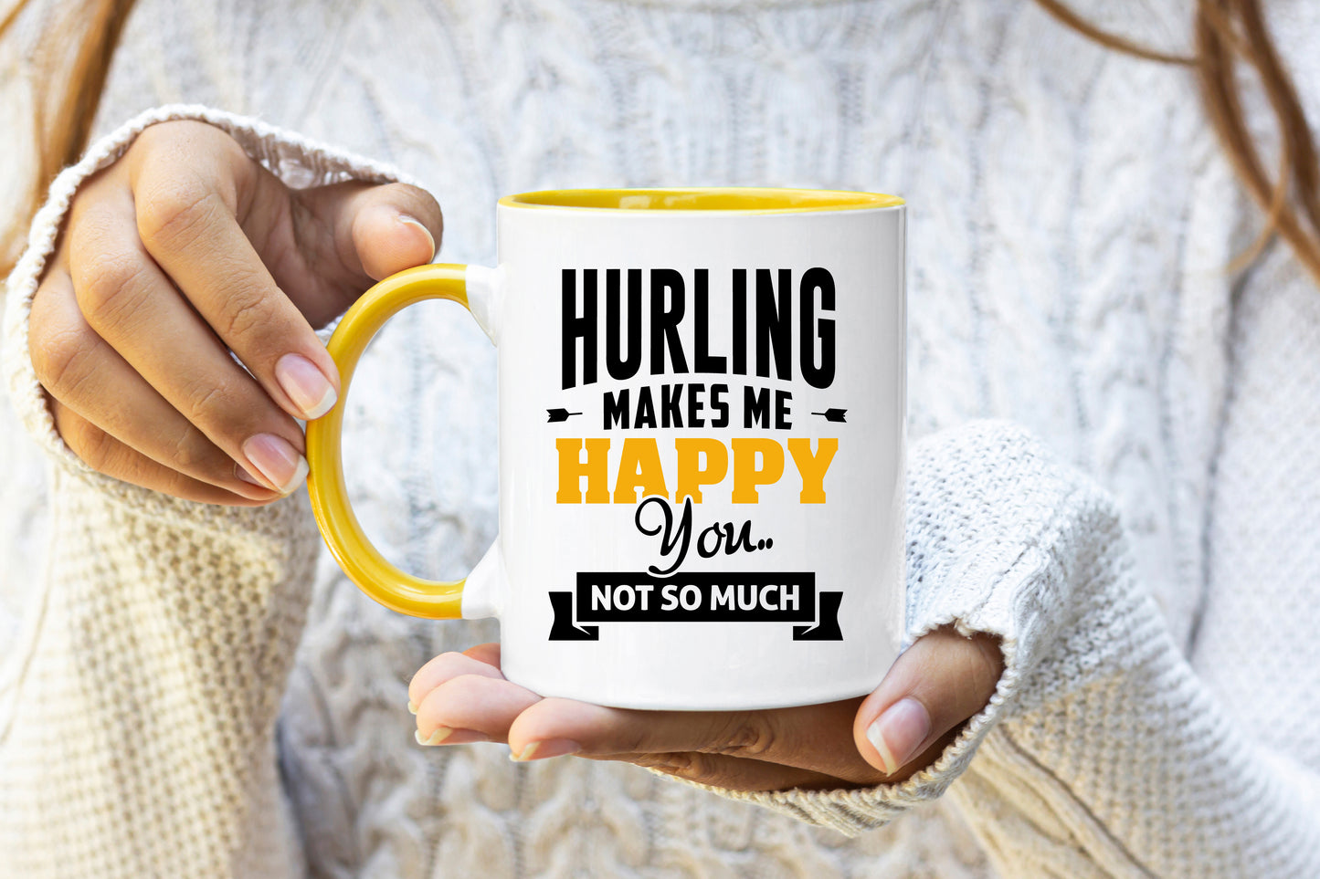 Hurling Makes me happy - Hurling Mug