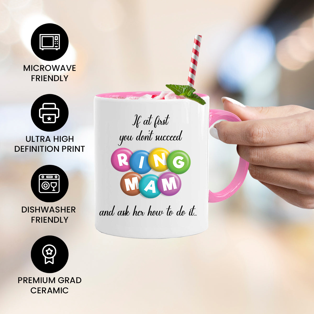 Ring Mam - Mothers Day Mug