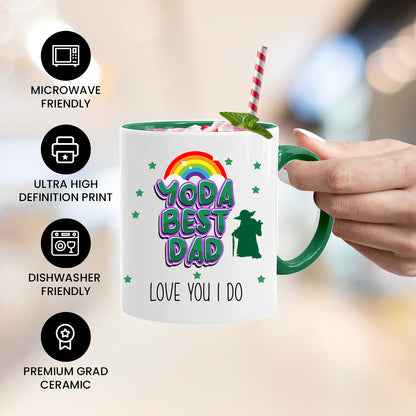 Yoda Best Dad - Novelty Dad Mug