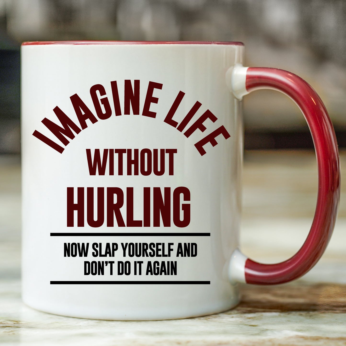 Imagine Life without Hurling - Hurling Mug