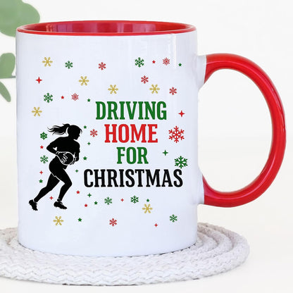 Driving Home Football Ladies - Christmas Mug