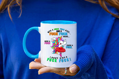 Rude Unicorn Mug